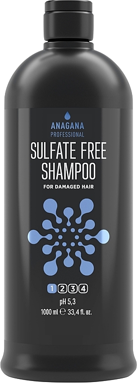 Sulfatfreies Shampoo für geschädigtes Haar - Anagana Sulfate Free Shampoo — Bild N1