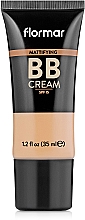 Düfte, Parfümerie und Kosmetik BB-Creme - Flormar Mattifying BB Cream SPF 15