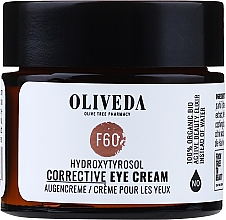 Korrigierende Augencreme mit Hydroxytyrosol - Oliveda F60 Augencreme Hydroxytyrosol Corrective Eye Cream — Bild N1