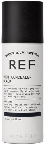 Haarspray zur Abdeckung grauer Wurzeln - REF Root Concealer — Bild Black