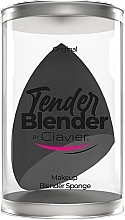 Make-up-Schwamm abgeschrägt schwarz - Clavier Tender Blender Super Soft — Bild N1