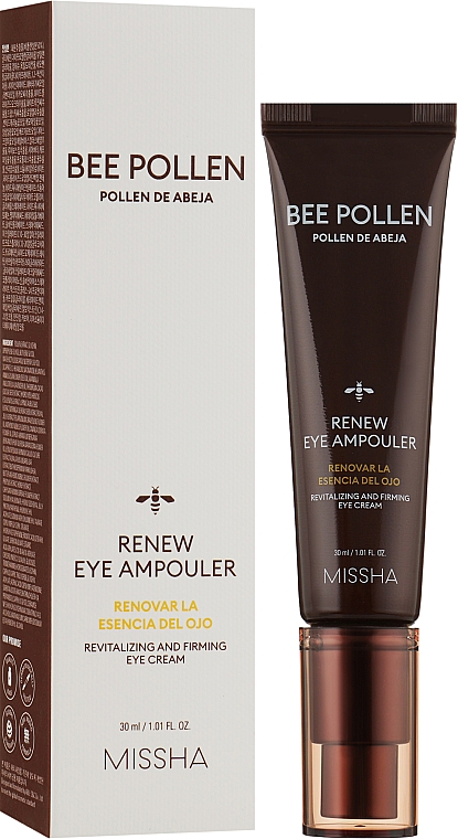 Revitalisierende Augencreme - Missha Bee Pollen Renew Eye Ampouler — Bild N2