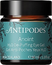 Gel für die Haut um die Augen - Antipodes Anoint H2O De-Puffing Eye Gel — Bild N1