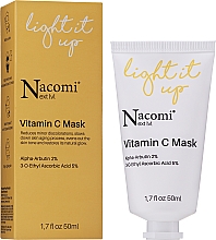 Aufhellende Anti-Aging Gesichtsmaske mit Vitamin C - Nacomi Next Level Vitamin C Mask — Bild N2