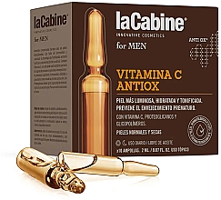 Düfte, Parfümerie und Kosmetik Ampullen für das Gesicht mit Vitamin C - La Cabine For Men Ampoules Vitamin C Antiox