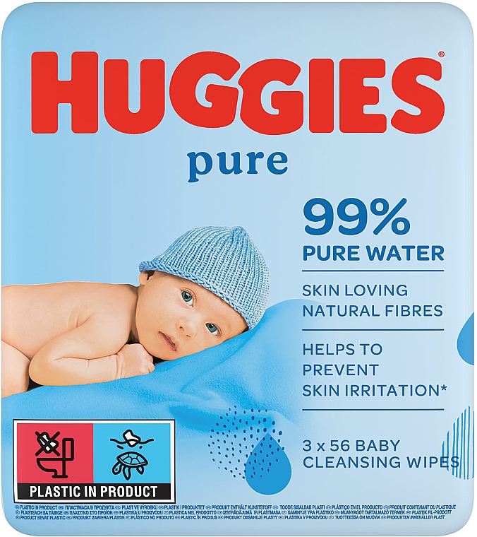 Babytücher Pure, 3x56 St. - Huggies — Bild N1