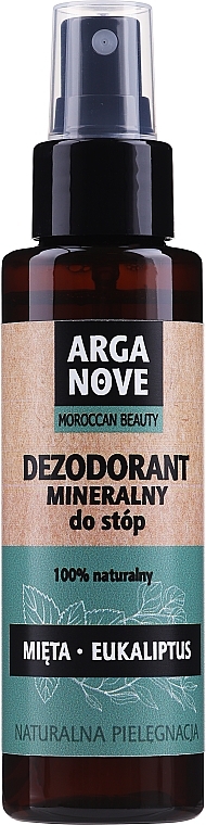 Deospray für Füße Minze und Eukalyptus - Arganove Mint Eucalyptus Dezodorant — Bild N3