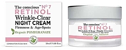 Düfte, Parfümerie und Kosmetik Gesichtscreme für die Nacht - Biovene Night Cream Retinol Wrinkle-Clear