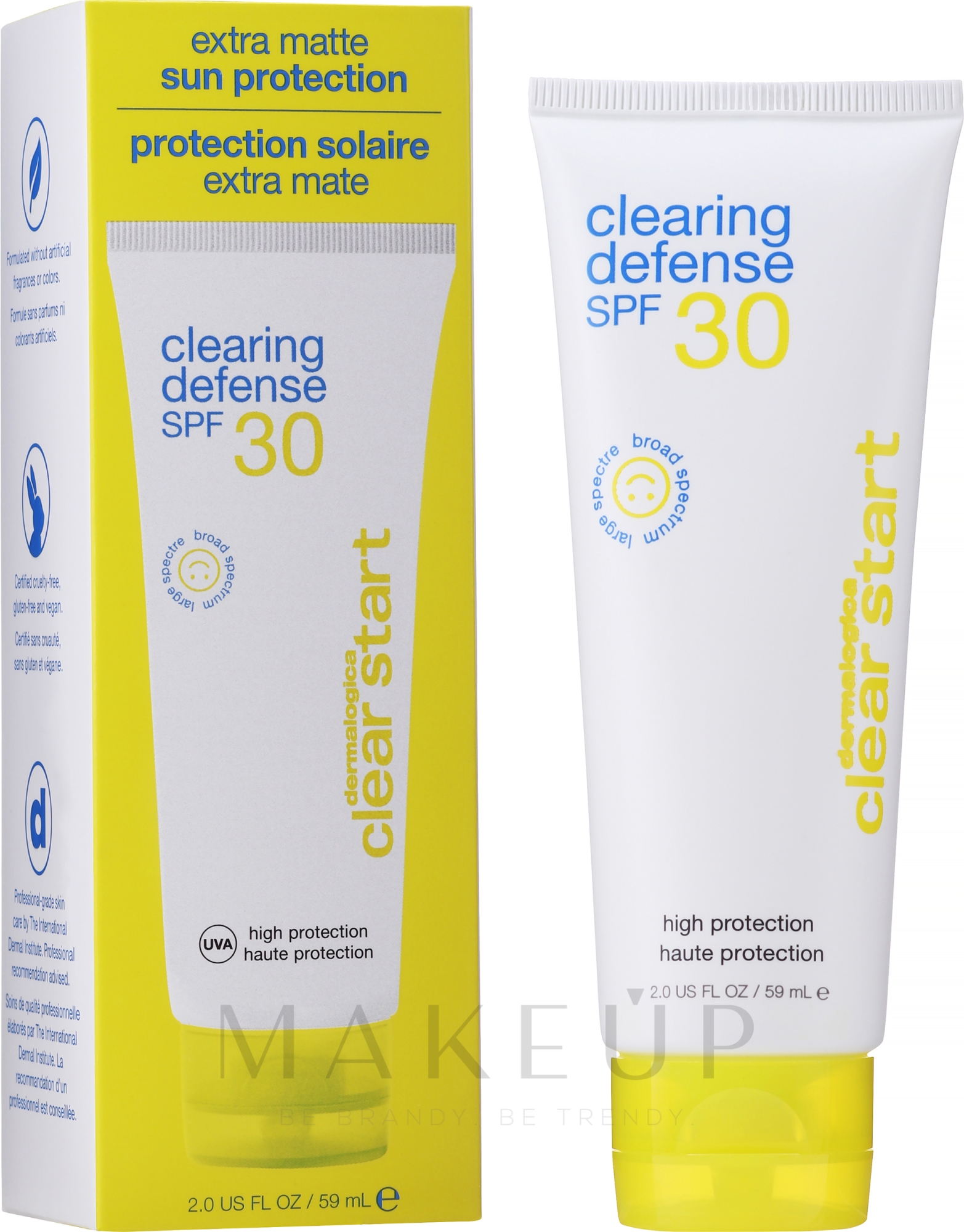 Feuchtigkeitsspendende und mattierende Tagescreme SPF 30 - Dermalogica Clear Clearing Defense SPF30 — Bild 59 ml