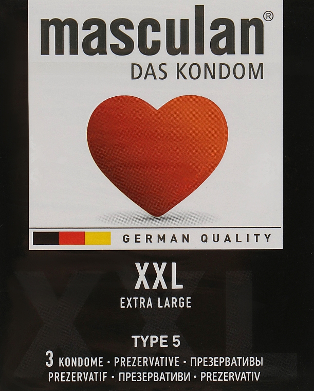 Kondomen XXL 3 St. - Masculan — Bild N1