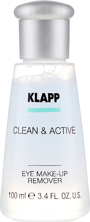 Augen-Make-up Entferner mit Allantoin - Klapp Clean & Active Eye Make-up Remover — Bild N2