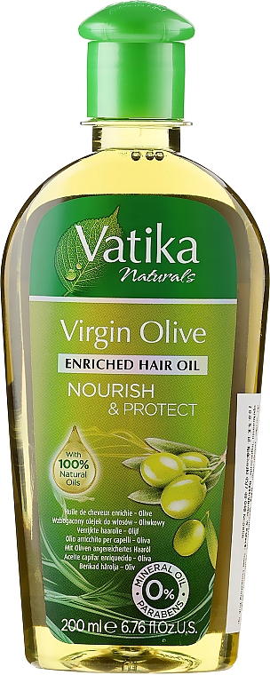 Haaröl mit Oliven - Dabur Vatika Olive Enriched Hair Oil — Bild N1