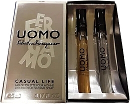 Salvatore Ferragamo Uomo Casual Life - Duftset (Eau de Toilette 10mlx2)  — Bild N1