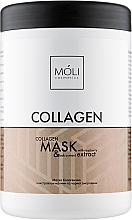 Düfte, Parfümerie und Kosmetik Haarmaske mit Himbeer- und Johannisbeerextrakt - Moli Cosmetics Collagen Mask