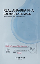 Gesichtsmaske mit Säuren - Some By Mi Real Aha Bha Pha Calming Care Mask — Bild N1
