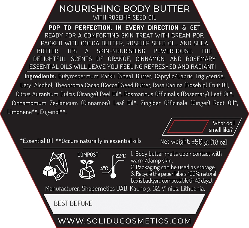 Festes Körperöl - Solidu Cream Pop Body Butter — Bild N4