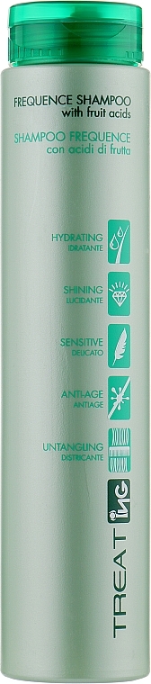 Mildes Basis-Shampoo für alle Haartypen - ING Professional Treat-ING Frequence Shampoo