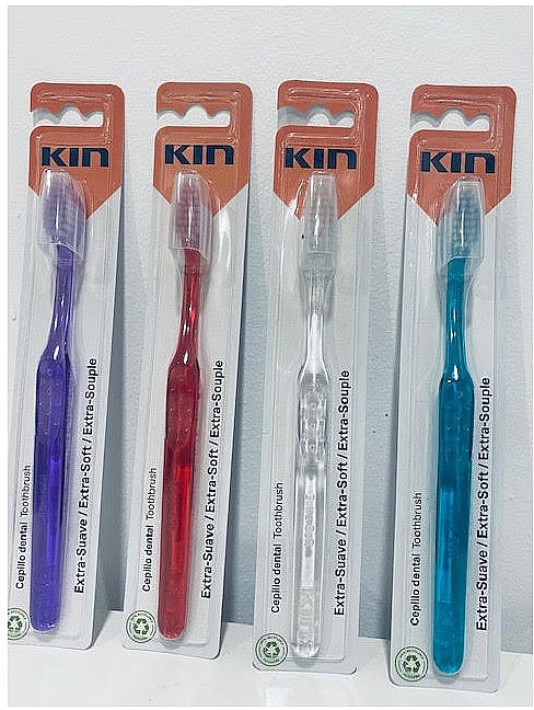 Zahnbürste sehr weich violett - Kin Extra Soft Toothbrush — Bild N1