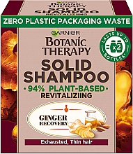 Festes Shampoo für feines Haar mit Ingwer - Garnier Botanic Therapy Solid Shampoo — Bild N3