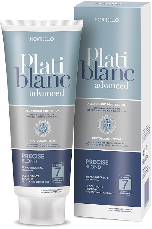 Haarcreme - Montibello Platiblanc Advanced Precise Blond Bleaching Cream — Bild N1