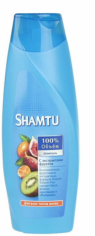 Shampoo für mehr Volumen mit Fruchtextrakt - Shamtu Volume Plus Shampoo
