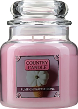Düfte, Parfümerie und Kosmetik Duftkerze im Glas Pumpkin Waffle Cone - Country Candle Pumpkin Waffle Cone