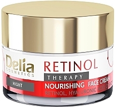 Gesichtscreme für die Nacht - Delia Retinol Therapy Nourishing Night Face Cream — Bild N1