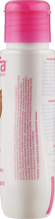 Shampoo für langes Haar mit Aloe Vera und Erdbeerduft ab 4 Jahren - Roofa Cool Kids No More Tangles Shampoo (mini) — Bild N2