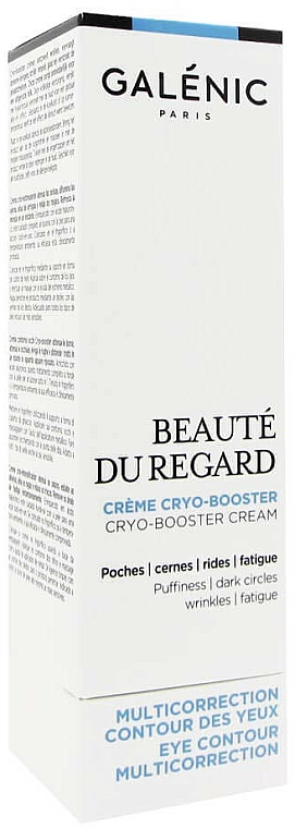 Ultra-kühlende Augencreme - Galenic Beaute Du Regard Cryo-Booster Cream — Bild N2