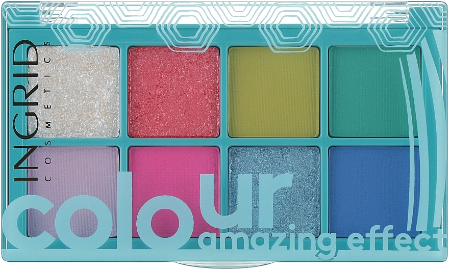 Lidschatten-Palette - Ingrid Cosmetics Colour Amazing Effect Eyeshadow Palette — Bild N2