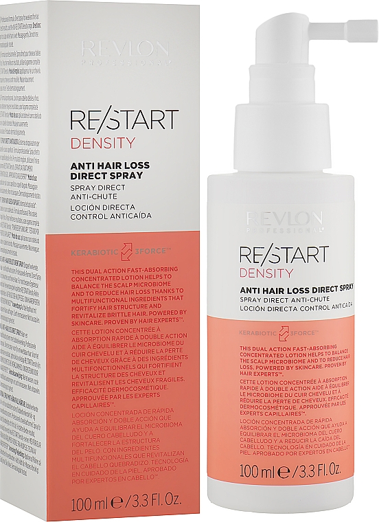 Spray gegen Haarausfall - Revlon Professional Restart Density Anti-Hair Loss Direct Spray — Bild N2