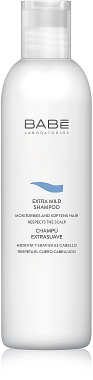 Extra sanftes feuchtigkeitsspendendes Shampoo für alle Haartypen - Babe Laboratorios Extra Mild Shampoo — Foto N1