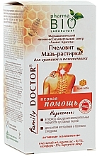 Düfte, Parfümerie und Kosmetik Honigsalbe für Gelenke und Wirbelsäule - Pharma Bio Laboratory Family Doctor