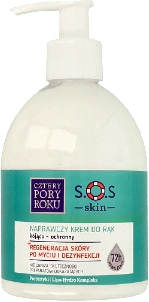 Schützende und revitalisierende Handcreme - Cztery Pory Roku S.O.S Skin Hand Cream — Bild N1