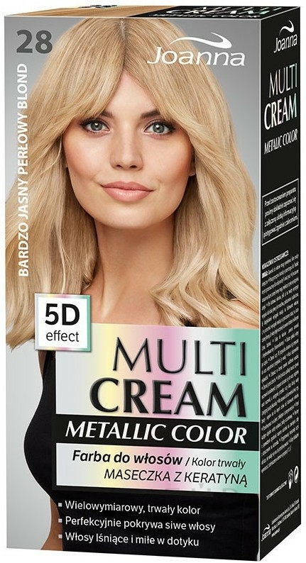 Haarfarbe - Joanna Multi Cream Color Metallic — Foto 28