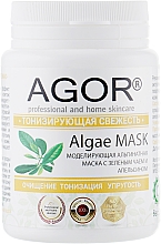 Alginatmaske Tonische Frische - Agor Algae Mask — Bild N3