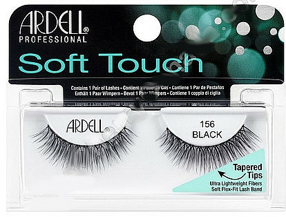 Künstliche Wimpern - Ardell Soft Touch Eye Lashes Black 156 — Bild N1