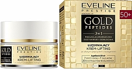 Straffende Lifting-Creme 50+ - Eveline Cosmetics Gold Peptides — Bild N1