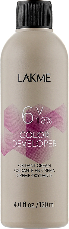 Creme-Oxidationsmittel - Lakme Color Developer 6V (1,8%) — Bild N1