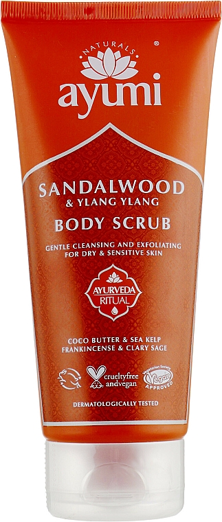 Körperpeeling mit Sandelholz und Ylang-Ylang - Ayumi Sandalwood & Ylang Ylang Body Scrub — Bild N1