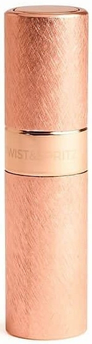 Parfümzerstäuber - Travalo Twist & Spritz Rose Gold Brushed Atomizer — Bild N1