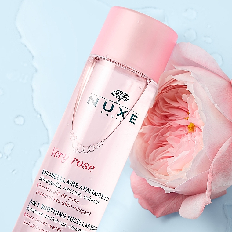 Gesichtspflegeset - Nuxe Pink Fever (Öl 50ml + Mizellenwasser 100ml + Lippenbalsam 15g)  — Bild N6