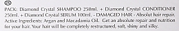 Haarpflegeset - Arual Crystal Diamond Kit (Haarshampoo 250ml + Conditioner 250ml + Serum 100ml) — Bild N3