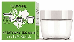 Düfte, Parfümerie und Kosmetik Öko-Cremeglas - Floslek Creative Eco Jar System Refill