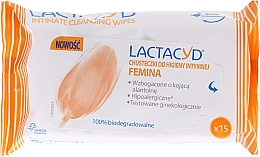 Düfte, Parfümerie und Kosmetik Feuchttücher für die Intimhygiene mit Allantoin - Lactacyd Femina Intimate Hygiene Wipes