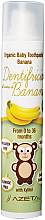 Düfte, Parfümerie und Kosmetik Zahnpasta für Kinder mit Bananengeschmack - Azeta Bio Organic Tooth Paste Banana