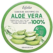 Düfte, Parfümerie und Kosmetik Feuchtigkeitsspendendes und beruhigendes Gesichtsgel mit Aloe Vera - Esfolio Moisture Soothing Gel Aloe Vera 100% Purity