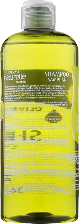 Haarshampoo mit Olivenöl - Farmasi Naturelle Olive Oil Shampoo — Bild N2