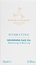 Feuchtigkeitsspendendes und pflegendes Gesichtsöl - Aromatherapy Associates Hydrating Nourishing Face Oil — Bild N3