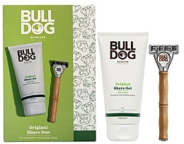Set - Bulldog Skincare Original Shave Duo Set (shv/gel/175ml + razor) — Bild N1